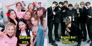 Lần đầu tiên Bighit lọt top 3 công ty giải trí hàng đầu Kpop, bất ngờ với cái tên bị ra rìa