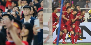 Duy Mạnh lặng lẽ tới ủng hộ U23 Việt Nam, Văn Hậu có người đặc biệt đến cổ vũ