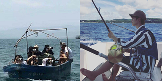 Góc fan "cuồng": Chỉ để chụp idol đi câu cá, fan thuê thuyền lênh đênh trên biển cả buổi