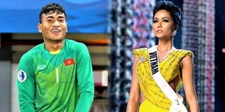 Cậu út U23 VN được Hoa hậu H'Hen Niê động viên trước ngày hội quân: "Em là sự tự hào của buôn làng"