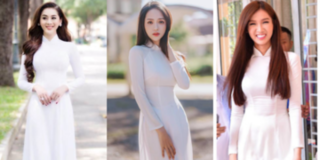 Hương Giang - Nhật Hà - Lâm Khánh Chi cùng diện áo dài trắng nữ sinh: Ai xuất sắc hơn ai?