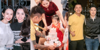 Dàn sao Việt nô nức đến dự tiệc sinh nhật hoành tráng của con gái Tuấn Hưng