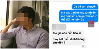 Nam thanh niên bị phụ huynh đòi gửi tiền chu cấp mỗi tháng như "đòi nợ" và cái kết
