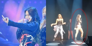 Jennie lên tiếng sau sự cố "lộ hàng" buộc phải rời khỏi sân khấu khiến cô nàng bị "ném đá"