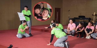 Bài tập khẩu hình miệng của dàn Running Man Việt khiến mọi người cười nín thở