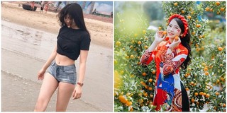 Cô giáo mầm non tương lai tung ảnh 3 vòng siêu hot trên biển, CĐM tấm tắc: "Có tương lai!"