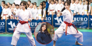 Chỉ một khoảnh khắc xuất thần, nữ sinh karate khiến dân tình nháo nhào xin thông tin