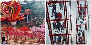 Phẫn nộ hành động chụp lén du khách từ dưới lên khi đi qua cầu kính Mộc Châu còn "khoe" lên MXH