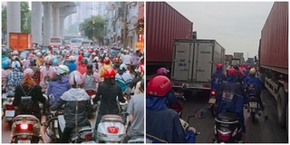 CĐM "ngán ngẩm" chia sẻ ảnh Hà Nội quay về với "đặc sản" tắc đường, kẹt xe sau kỳ nghỉ lễ
