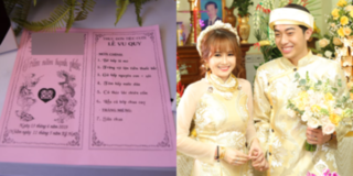 Bất ngờ trước thực đơn đám cưới giản dị của Cris Phan - Mai Quỳnh Anh ở quê nhà