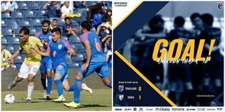 Tưởng mạnh thế nào, Thái Lan "thua đau" Ấn Độ 0-1, chính thức "về bét" King's Cup 2019