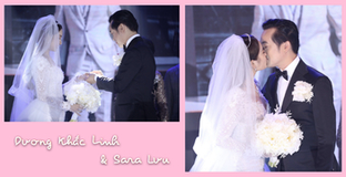Những khoảnh khắc đẹp như mơ trong đám cưới của Dương Khắc Linh và Sara Lưu