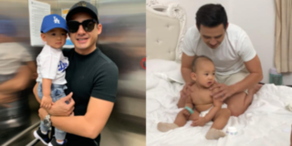Đưa cậu quý tử cùng đi làm diễn viên, Lương Thế Thành: "Con làm tốt lắm đó ai cũng khen con giỏi"
