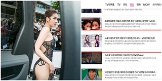 Ngọc Trinh và chiếc đầm "mặc như không" tại Cannes lọt top tìm kiếm nhiều ở Hàn Quốc