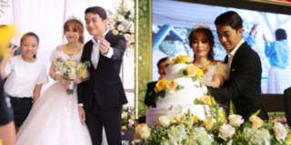 Cris Phan - Mai Quỳnh Anh nắm chặt tay, hạnh phúc trong đám cưới ở quê nhà Phú Yên