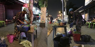 Hàng trứng vịt lộn lúc nửa đêm của cặp vợ chồng già