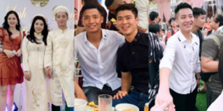 Dàn cầu thủ và sao Việt dự lễ đính hôn của Bùi Tiến Dũng và bạn gái hot girl ở Bắc Ninh
