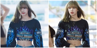 Lisa (BLACK PINK) khoe vòng eo nhỏ túi cầm tay khiến fan phát hoảng