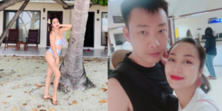 Ốc Thanh Vân diện bikini, khoe dáng "bà mẹ ba con" nuột nà khi đi Maldives với ông xã