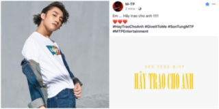 Hot: Sơn Tùng M-TP hé lộ tên bài hát mới “Hãy trao cho anh”, ngày comeback đã rất gần