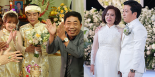 Biểu cảm của bố mẹ sao Việt trong đám cưới con: Người cười như Tết, người khóc nức nở