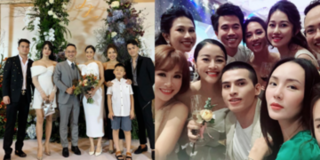 Dàn sao Việt nô nức đến dự tiệc cưới của MC Phí Linh và ông xã tại Hà Nội