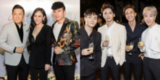 Lam Trường, Đan Trường hội ngộ cùng nhóm Monstar mừng sự kiện đặc biệt của Hoa hậu Thu Hoàng