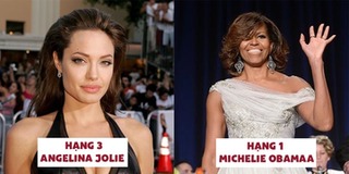 BXH 20 cái tên được ngưỡng mộ nhất năm 2019: Phu nhân Michelie Obamaa "vượt mặt" Angelina Jolie