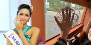 H'Hen Niê xin lỗi vì làm gãy vương miện Hoa hậu Hoàn vũ Việt Nam 2017