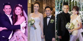 Những mỹ nhân Việt kì công thay váy cưới nhiều nhất trong hôn lễ