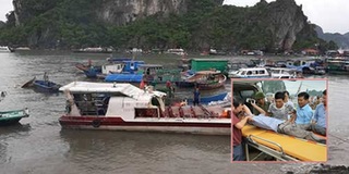 Quảng Ninh: Tàu cao tốc va chạm với tàu đánh cá khiến nhiều du khách bị thương
