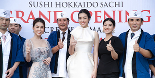 Lễ khai trương nhà hàng Sushi Hokkaido Sachi Crescent Mall