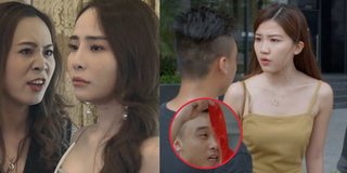 Nối gót Linh “Về nhà đi con”, “Hoa hồng trên ngực trái” cũng có màn đánh ghen “hạ đo ván” tiểu tam