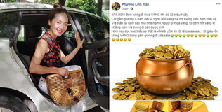 Giữa lúc giá vàng "lên đỉnh", ca sĩ Phương Linh tiết lộ đã chôn 188 cây vàng dưới gầm giường 8 năm