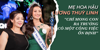 Mẹ Hoa hậu Lương Thùy Linh lên tiếng về tin đồn mua giải: "Không chính xác một tí nào"