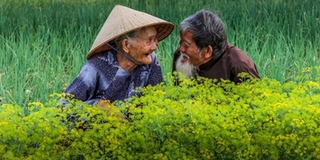 Bức ảnh hai cụ già Việt Nam cười hạnh phúc lọt top khoảnh khắc tình yêu đẹp nhất trên báo nước ngoài
