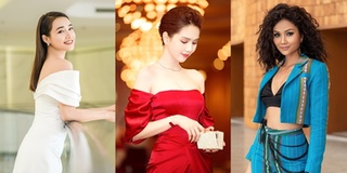 Thời trang sao Việt tuần qua: Ngọc Trinh sexy váy xẻ tà, Nhã Phương "đụng váy" Baifern Pimchanok