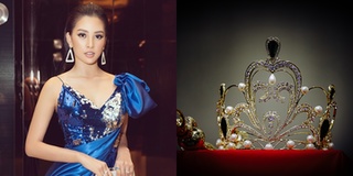 Cận cảnh vương miện được làm từ 2000 viên pha lê cuộc thi do Hoa hậu Tiểu Vy làm giám khảo