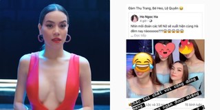 Hồ Ngọc Hà bất ngờ cho Đàm Thu Trang, Lệ Quyên, Minh Hằng xuất hiện trên Instagram