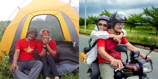 Vợ chồng phượt thủ U70 và lời hứa "cùng nhau đi hết Việt Nam" khiến dân mạng không khỏi ngưỡng mộ