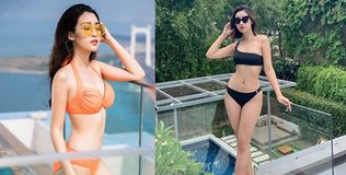 Hoa hậu Đỗ Mỹ Linh diện bikini khoe trọn body nóng bỏng vượt sức tưởng tượng