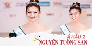 Á hậu 2 Nguyễn Tường San: "Tôi không áp lực, nhưng thấy Lương Thùy Linh rất xứng đáng là Hoa hậu"