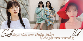 Netizen Hàn khen Sulli xinh như thiên thần, chê IU gầy trơ xương trong phim "Hotel Del Luna"