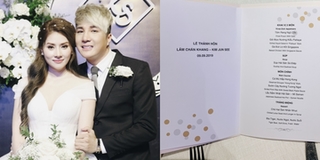 Hé lộ thực đơn đắt đỏ trong tiệc cưới của Lâm Chấn Khang - Kim Jun See