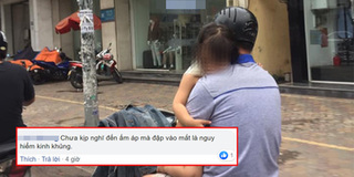 Giấc ngủ bình yên cho con nhưng gây nhiều tranh cãi trên MXH