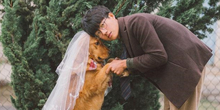 Chàng trai 9X chụp hình cưới cùng thú cưng vì bị giục lấy vợ