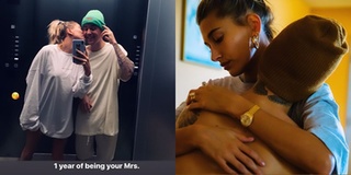 Hailey Baldwin đăng ảnh kỷ niệm 1 năm chính thức làm vợ Justin Bieber