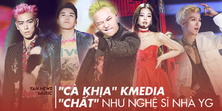 Những lần nghệ sĩ nhà YG "cà khịa" truyền thông Hàn khiến fan hả hê