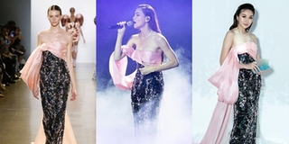 Màn "đụng váy" của Hà Hồ, Thanh Hằng và thiên thần Victoria Secret