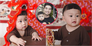 Loạt khoảnh khắc đáng yêu của con trai nhà Quý Ròm "Kính vạn hoa"